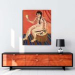 Joan Miró - Aynalı Model tablosu satın al