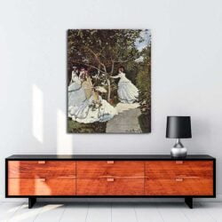 Claude Monet - Bahçedeki Kadınlar tablosu satın al