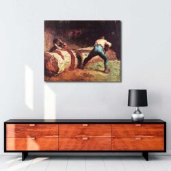 Jean François Millet - Bıçkıcılar tablosu satın al