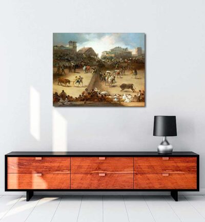 Francisco Goya - Bölünmüş Arenada Boğa Güreşi tablosu Francisco Goya - Bölünmüş Arenada Boğa Güreşi tablosu satın al