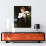 William-Adolphe Bouguereau - Faneuse tablosu satın al