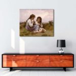 William-Adolphe Bouguereau - Idyll’in Çocukluğu tablosu satın al