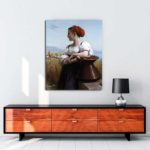 William-Adolphe Bouguereau - Moissonneuse tablosu satın al