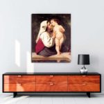 William-Adolphe Bouguereau - Öpücük tablosu satın al