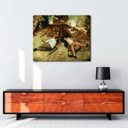 Pieter Brueghel - Rahatlık ve Huzur Diyarı tablosu satın al