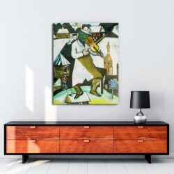 Marc Chagall - Kemancı tablosu satın al