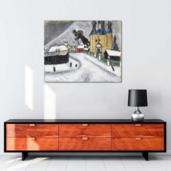 Marc Chagall - Vitebsk Üzerinde tablosu satın al