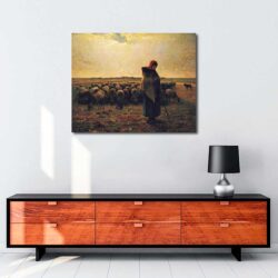 Jean François Millet - Çoban tablosu satın al