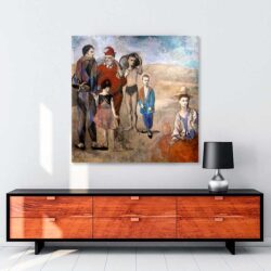 Family of Saltimbanques tablosu satın al