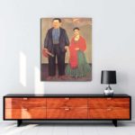 Frida Kahlo - Frida ve Diego Rivera tablosu satın al
