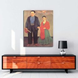 Frida Kahlo - Frida ve Diego Rivera tablosu satın al