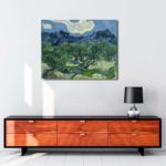 Vincent van Gogh - Alpilles Önünde Zeytin Ağaçları tablosu satın al