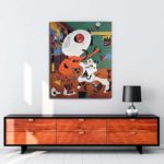 Joan Miró - Hollanda İç Mekan tablosu satın al