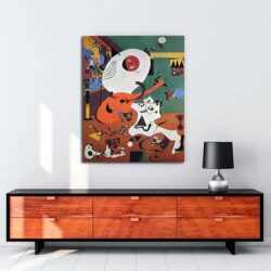 Joan Miró - Hollanda İç Mekan tablosu satın al