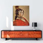 Joan Miró - İspanyol Dansçının Portresi tablosu satın al