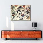 Vasili Kandinski - İlk Soyut Sulu Boya tablosu satın al