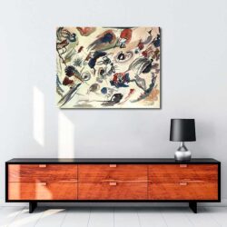 Vasili Kandinski - İlk Soyut Sulu Boya tablosu satın al