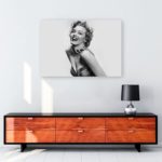 Marilyn Monroe - Siyah Beyaz tablosu satın al