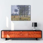 Claude Monet - Kavaklar Altında Günışığının Etkisi tablosu satın al