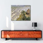 Claude Monet -Pourville’de Medcezir tablosu satın al