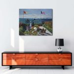 Claude Monet -Sainte Adresse’de Teras tablosu satın al