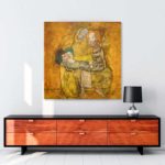 Mother with Two Children tablosu satın al