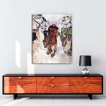 Edvard Munch - Dört Nala Giden At tablosu satın al