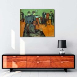 Edvard Munch - Hasta Odasında Ölüm tablosu satın al