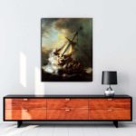 Rembrandt Van Rijn - İsa Galilee Gölünde tablosu satın al