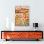 Lady Sitting on the Grass tablosu satın al