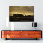 Vincent Van Gogh Chaumières tablosu satın al