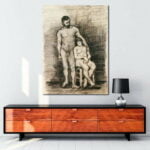 Vincent Van Gogh Etudes de nus tablosu satın al