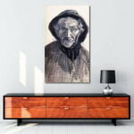 Fisherman Wearing a Sou'wester tablosu satın al