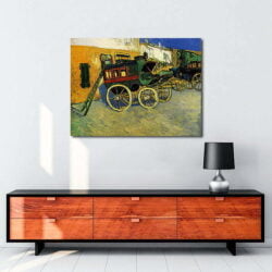 La Diligence de Tarascon tablosu satın al